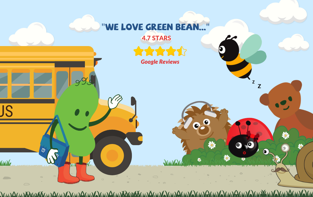 Green Bean Cartoon Gets 5 Star Reviews*****